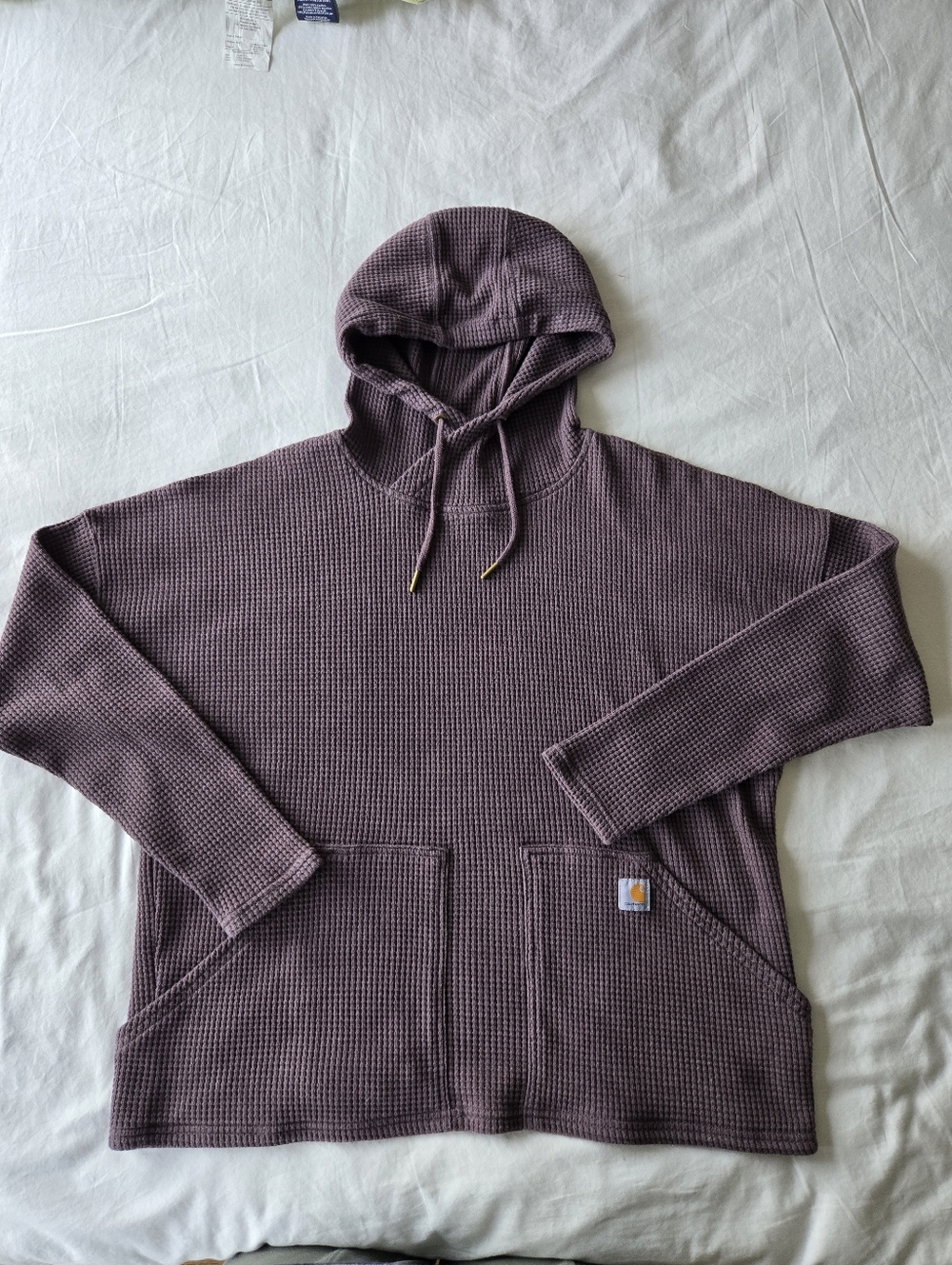 Carhartt Relaxed Fit Hoodie XL Purple Men's Sweatshirt Workwear Casual